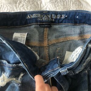American eagle jeans! Size 4 regular high waisted.